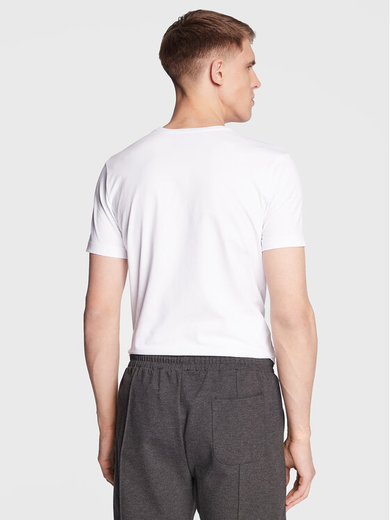 Iceberg Iceberg T-Shirt 23EI1P0F013639A Biały Regular Fit
