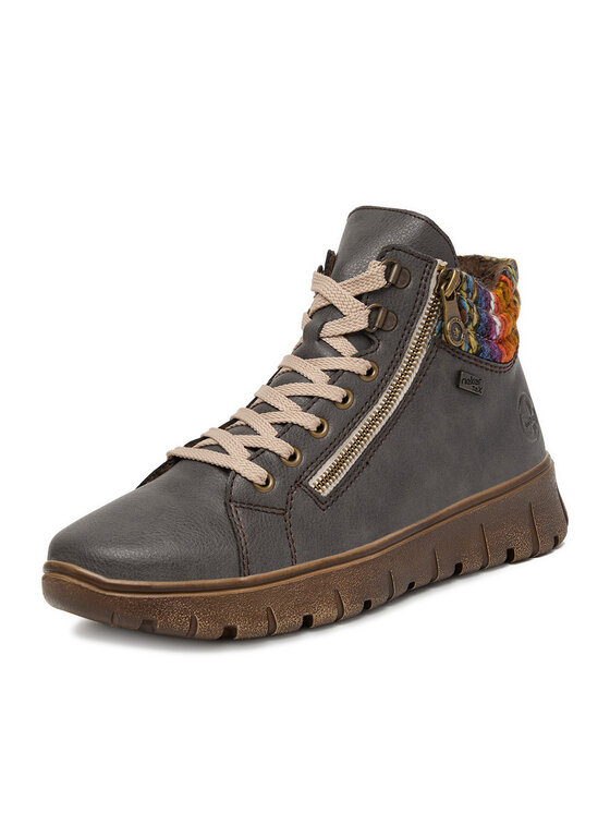 Rieker Rieker Μποτίνια N1305-45 Γκρι