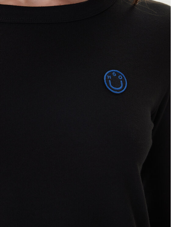 HUGO Hugo Särkpluus Daliria_B 50520316 Must Regular Fit