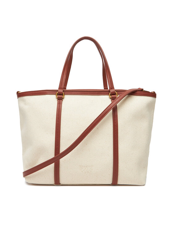 PINKO PINKO Torbica Miranda Shopper Classic PE 25 PLTT 104714 A2G2 Bež