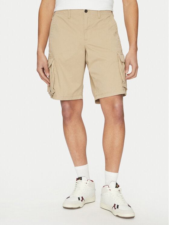 Gap Gap Szövet rövidnadrág 880822-00 Khaki Relaxed Fit