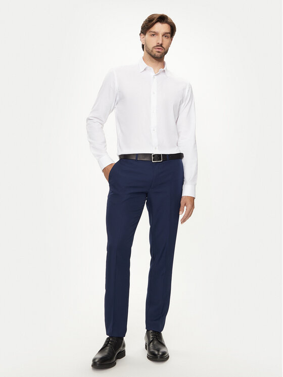 Jack&Jones Jack&Jones Košulja Joe 12260426 Bijela Slim Fit