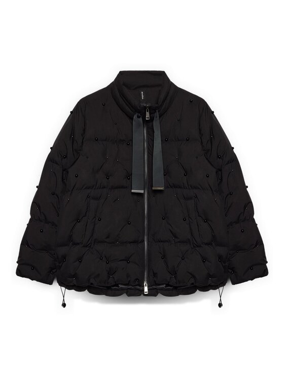 Fiorella Rubino Fiorella Rubino Giubbotto piumino F465T001366N033 Nero Regular Fit