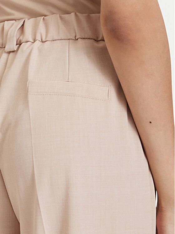 Maryley Maryley Pantaloni di tessuto 26EB521/08BE Beige Regular Fit