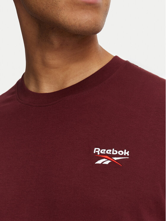 Reebok Reebok Тениска с дълъг ръкав Feliks RK25738CCM Бордо Regular Fit
