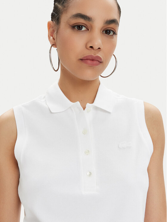 Lacoste Lacoste Поло PF5445 Білий Slim Fit