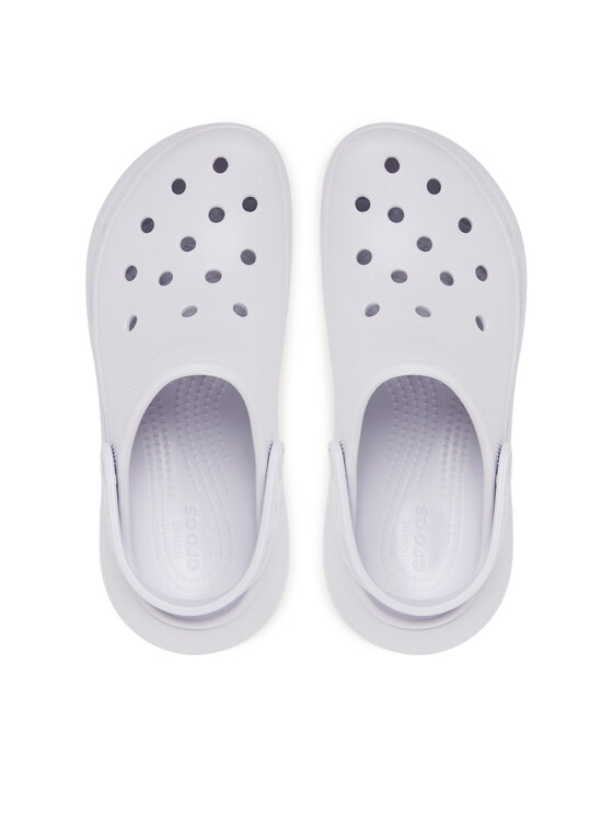 Crocs Crocs Klapki Classic Crush Clog 207521 Fioletowy