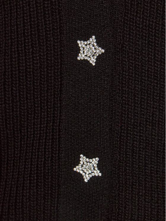 Kontatto Kontatto Pletena jopica 3M1216 Črna Relaxed Fit