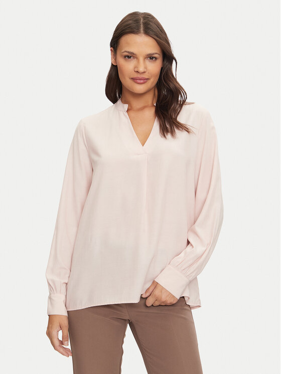 United Colors Of Benetton Bluză 59WJDQ097 Roz Regular Fit