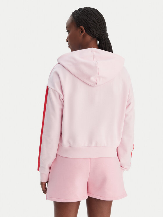 adidas adidas Світшот Essentials 3-Stripes KD4789 Рожевий Regular Fit