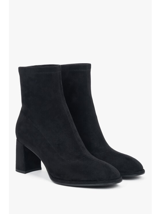 Estro Estro Μποτάκια ER00118179 Μαύρο