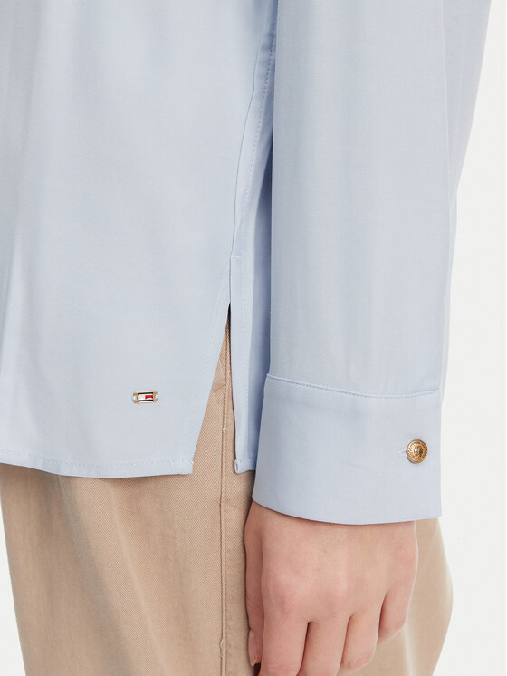 Tommy Hilfiger Tommy Hilfiger Košulja WW0WW44045 Svijetloplava Relaxed Fit