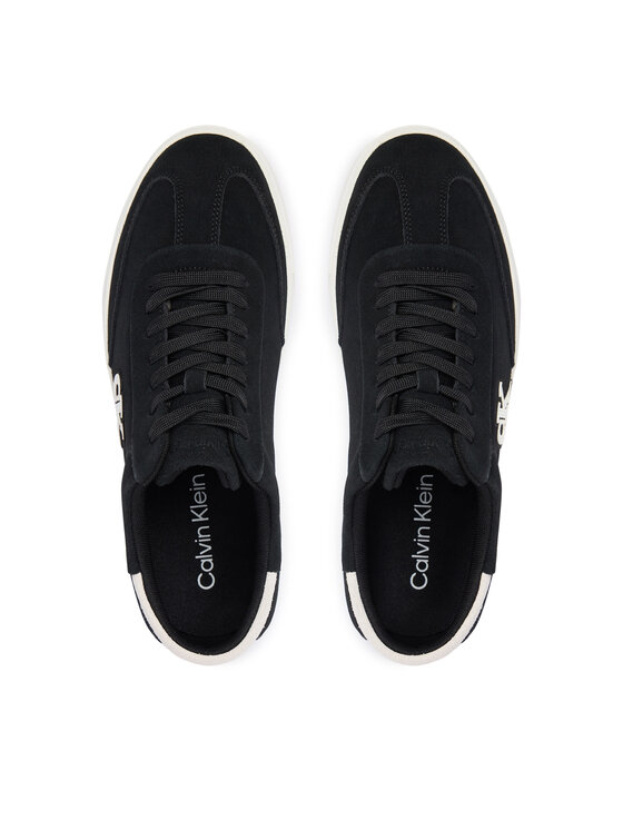 Calvin Klein Calvin Klein Sneakersy Low Pro Cups Wt Suede Mg HW0HW03144 Čierna