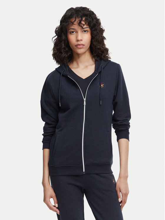 Beverly Hills Polo Club Hanorac P-SS26W-F546540 Bleumarin Regular Fit