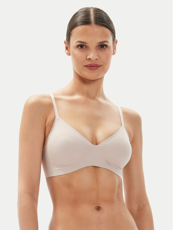 Tommy Hilfiger Tommy Hilfiger Besiūlė liemenėlė UW0UW05210 Smėlio