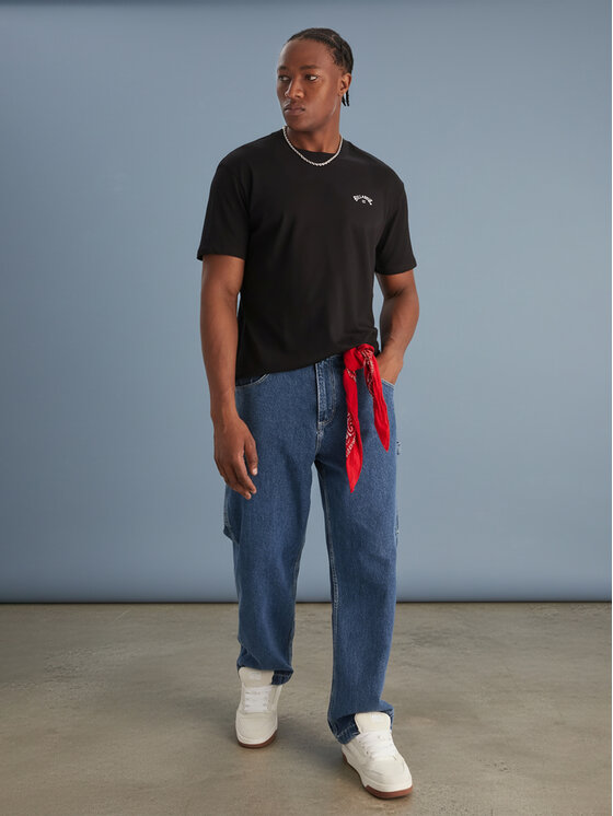 Billabong Billabong Тишърт Arch Wave SS C1SS65BIP2 Черен Regular Fit