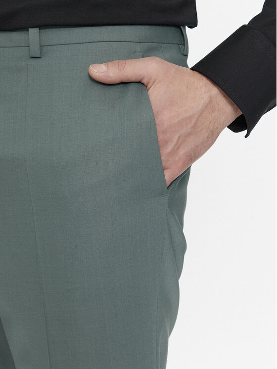 HUGO Hugo Uzvalks Arti/Hesten232X 50500247 Zaļš Extra Slim Fit