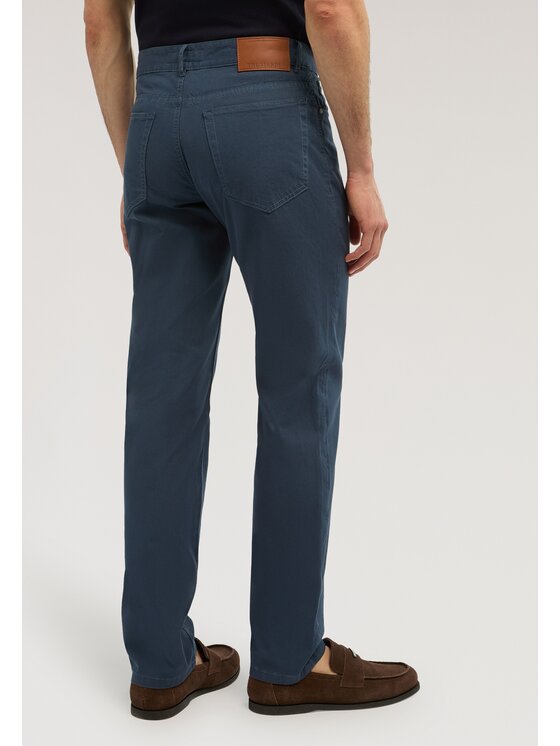 Trussardi Trussardi Pantaloni di tessuto P701H304866N034 Blu Regular Fit