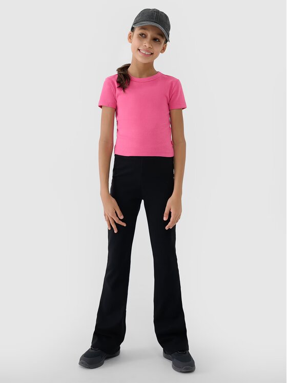 4F 4F Legginsy 4FJWSS25TTIGF199-20s Czarny