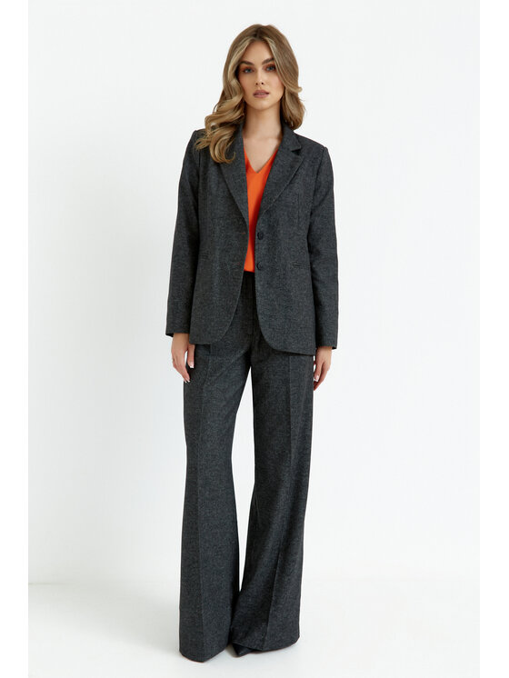 Stylove Stylove Marynarka S386 Szary Slim Fit