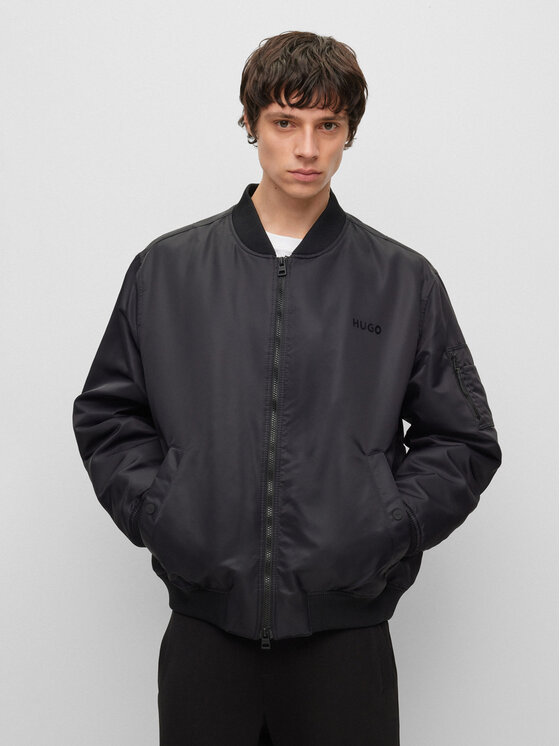 Hugo Bomberjacke Byler2341 50493096 Schwarz Oversize | Modivo.de