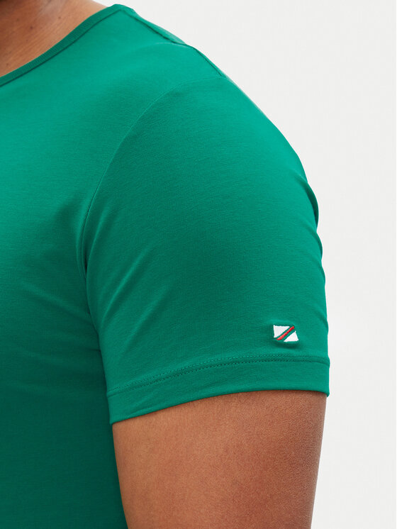 Pepe Jeans Pepe Jeans Тишърт Original Basic PM508212 Зелен Slim Fit