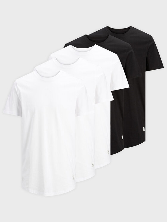 Jack&Jones Súprava 5 tričiek Noa 12183653 Farebná Regular Fit