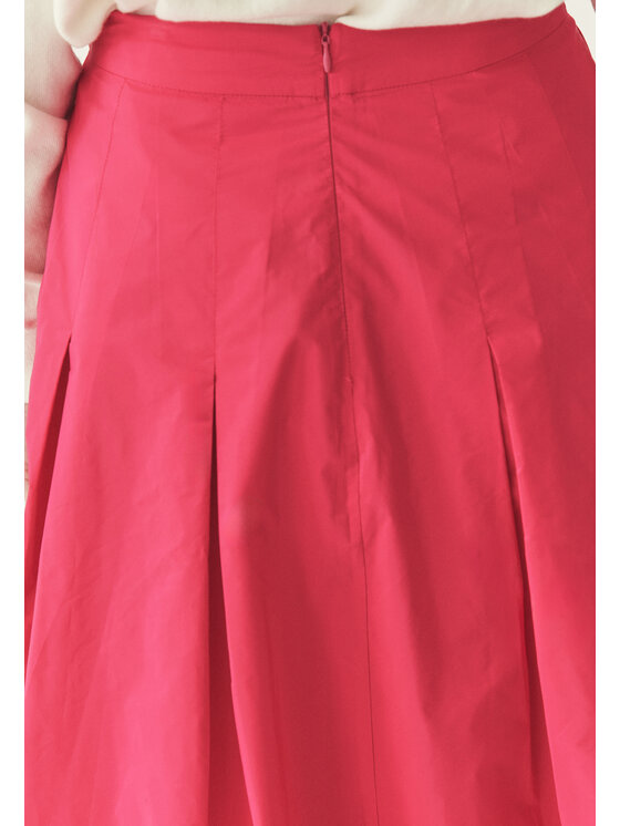 TATUUM Tatuum Midi sukně TAFTIKO 1 Růžová Flare Fit