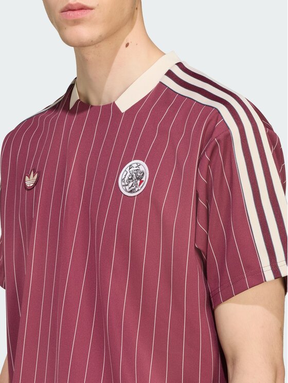 adidas adidas Koszulka techniczna Ajax Amsterdam Czerwony Loose Fit