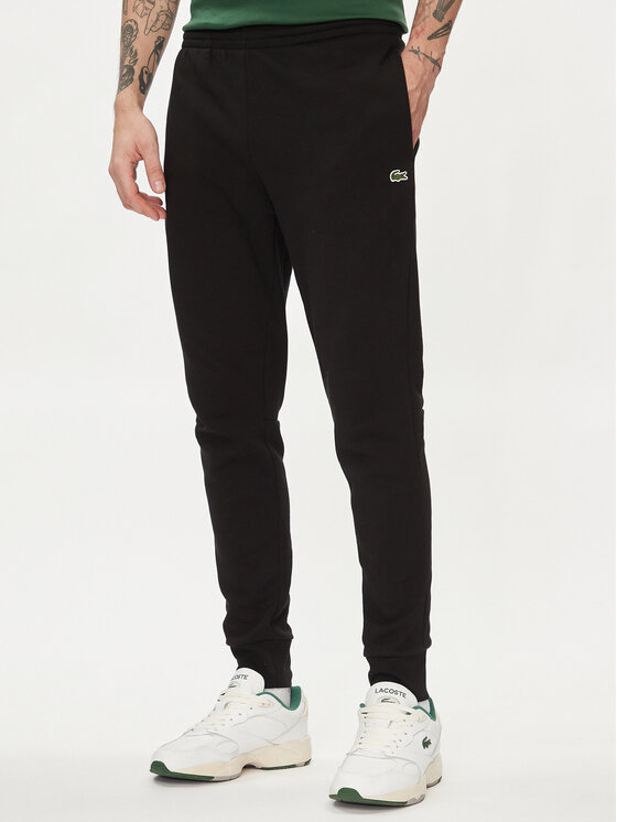 Lacoste Pantaloni trening XH9624 Negru Regular Fit