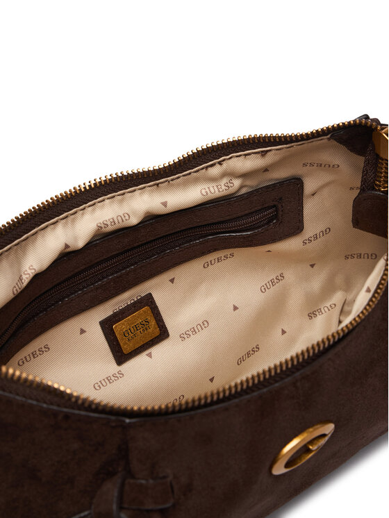 Guess Guess Ročna torba Allegra HWSG22 37180 Temno rjava