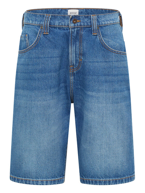 Mustang Mustang Jeans kratke hlače Jackson 1016457 Modra Straight Fit