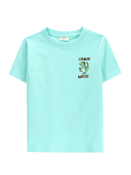 Coccodrillo T-Shirt WC5143212VBD Zielony Regular Fit