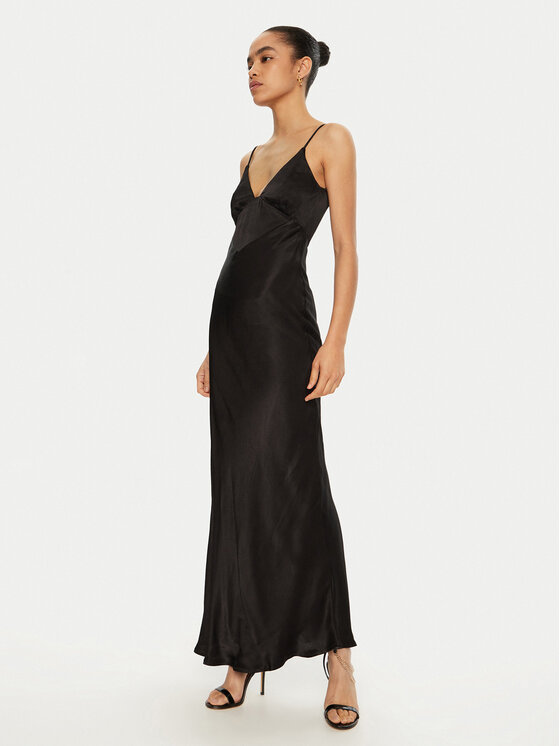 Bardot Bardot Официална рокля 57516DB7 Черен Regular Fit