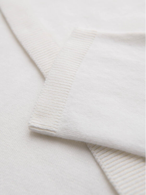 Ombre Ombre Longsleeve OM-POLS-0140 Biały Regular Fit