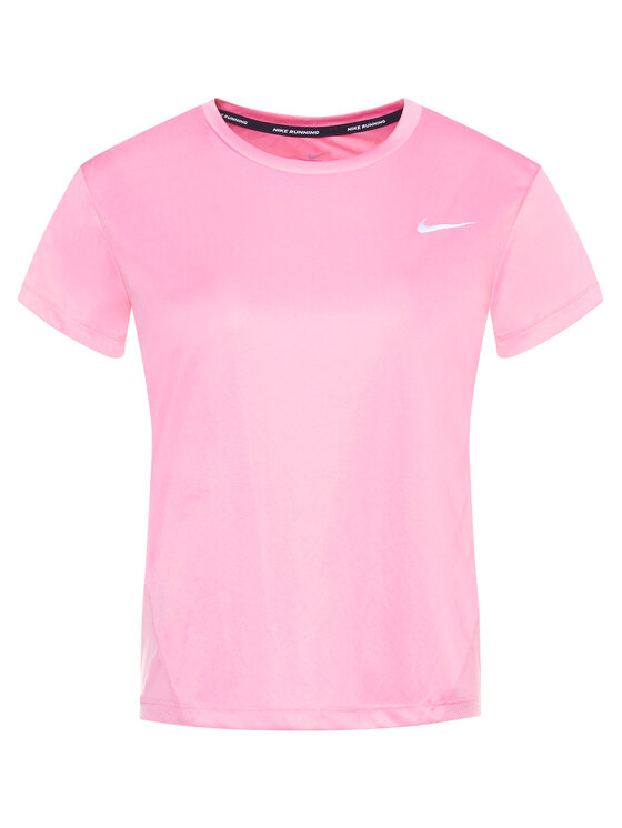 Nike Nike Technisches T-Shirt Miler AJ8121 Rosa Standard Fit