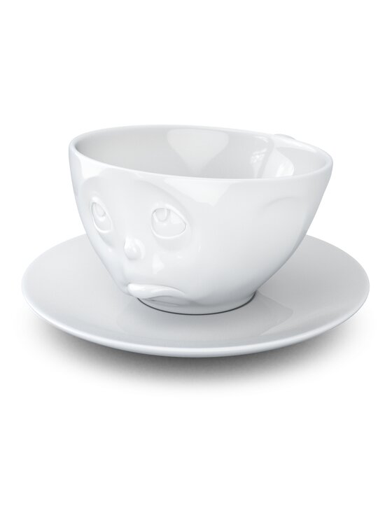 58 products 58 products Filiżanka ze spodkiem uniwersalna - Oh please! Biały