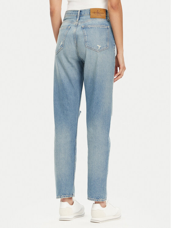 Calvin Klein Jeans Calvin Klein Jeans Jeans hlače Authentic J20J225124 Modra Straight Fit
