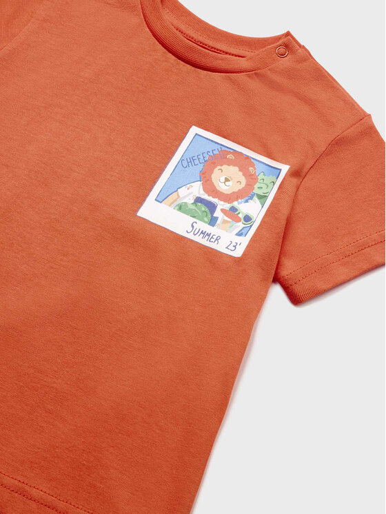 Mayoral Mayoral T-shirt 1019 Narančasta Regular Fit