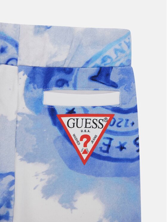 Guess Kids Guess Kids Spodnie materiałowe 181721 Kolorowy Regular Fit