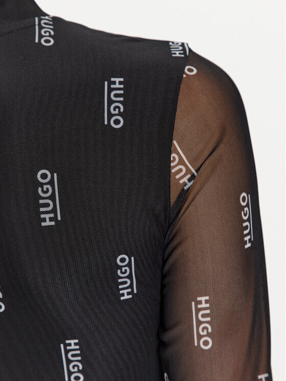 Hugo Hugo Hétköznapi ruha Nasusi 50495326 Fekete Regular Fit