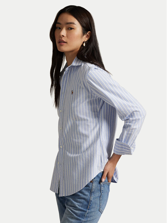 Polo Ralph Lauren Polo Ralph Lauren Marškiniai 211891377004 Mėlyna Regular Fit