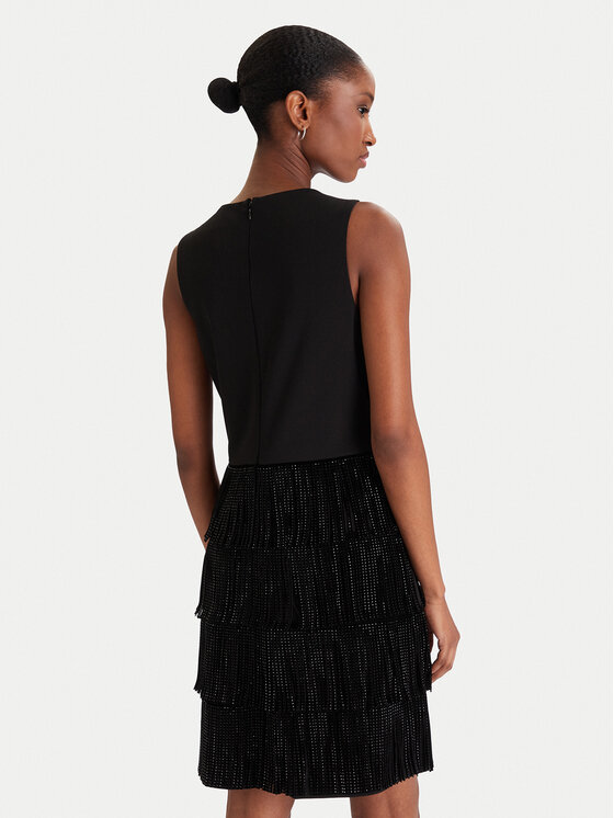 DKNY DKNY Коктейльна сукня DD5I1B50 Чорний Slim Fit