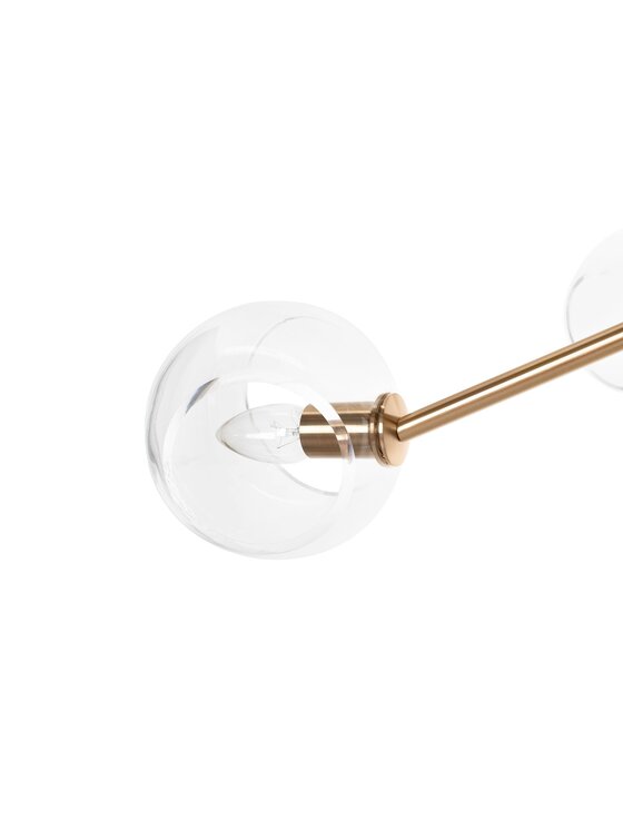 MIAhome MIAhome Lampa wisząca AURA 6 złota Złoty