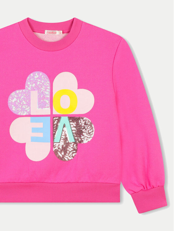 Billieblush Billieblush Sweatshirt U20473 Rosa Regular Fit