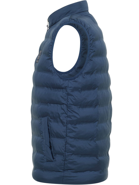 Mustang Mustang Gilet 1014781 5334 Blu scuro Regular Fit