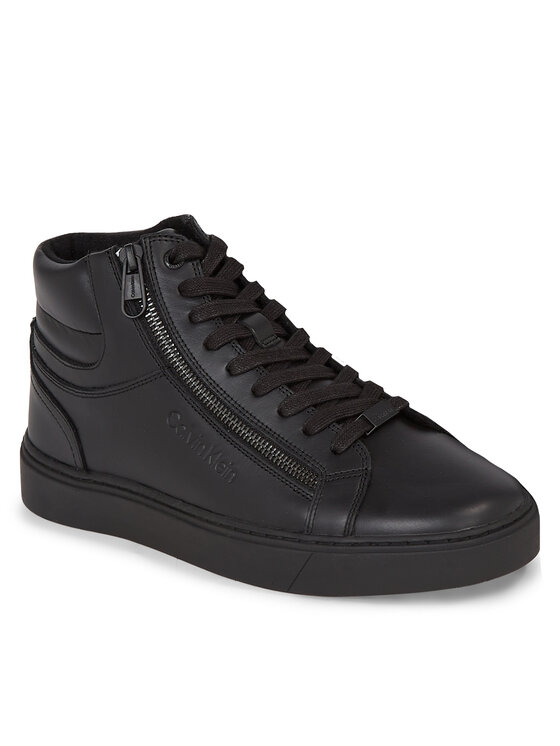 Calvin Klein Calvin Klein Αθλητικά High Top Lace Up W/Zip Rubb HM0HM01269 Μαύρο