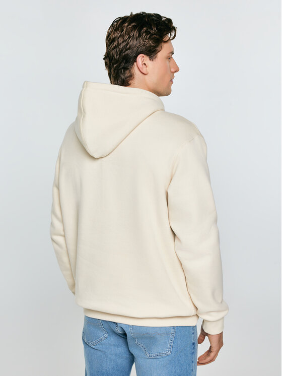 BIG STAR BIG STAR Bluza SALOMON Kremowy Comfort Fit
