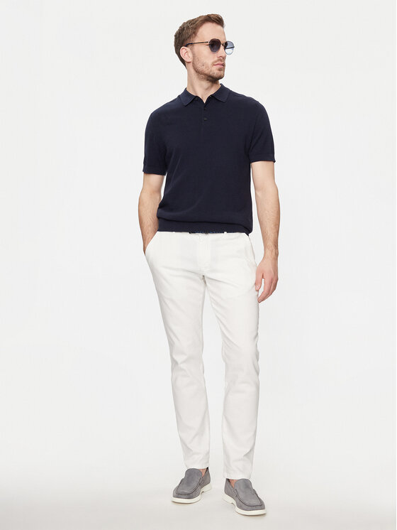 Selected Homme Selected Homme Polo Berg 16092437 Blu scuro Regular Fit