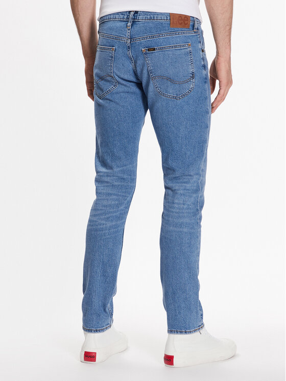 Lee Lee Jeansy L719OWC17 Niebieski Slim Fit